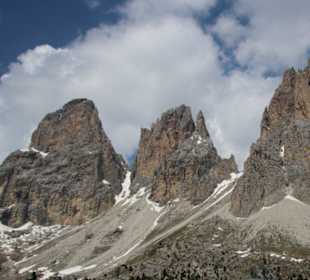 Grohmannturm, Fünffingerspitze, Langkofelscharte