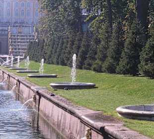 Seitliche Brunnen Peterhof