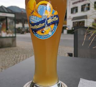 Zum Abendessen beim Rest. Zur Post in Ruhpolding