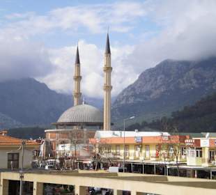 Blick auf Moschee