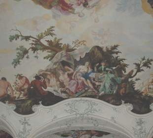 Resienz Würzburg Deckenfresco