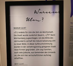 Warum denn nur Ulm für die Einsteins