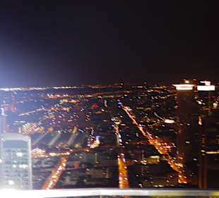 Aussicht am Abend von der Aussichtsplattform