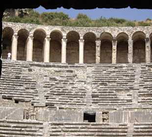 Antiktheater von aspendos