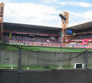 Partita del Genoa, vista dello stadio