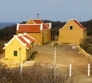 Rekonstruierte Nebengebäude des Landhuis Kenepa