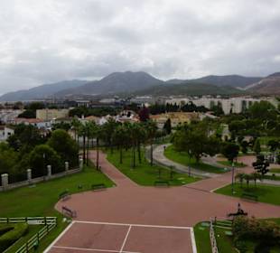 Sehr schöner Park in Torremolinos