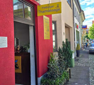 Eingang der Thaimassage