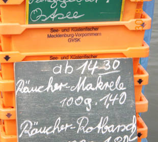 Preise zu der Fischbude