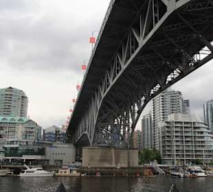 Blick von Granville Island Market