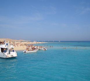 Massentourismus Giftun Insel