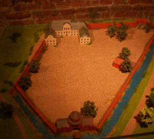 Makiety w piwnicach zamkowych