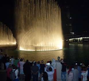 Fountain am Burj Khalifa
