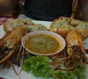 Kolacja na targu nocnym