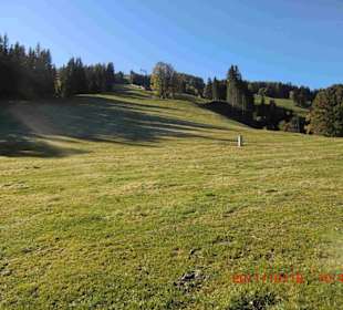 Über die Skipiste