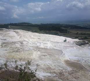 Pamukkale's Travertine terraces, Denizli Province