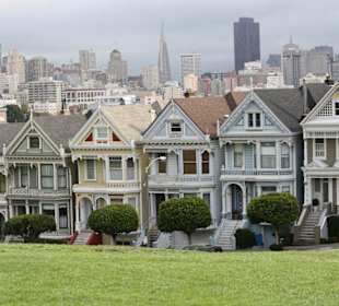 Painted Ladies am Alamo Square