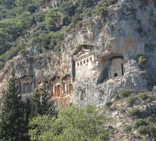 4. Station, Ruinen von Kaunos