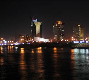 Dubai Stadt - Abendstimmung auf dem Creek