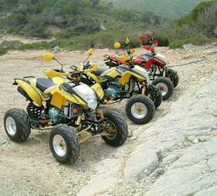 Quad am Strand