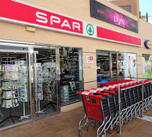 Außenansicht des Padilla Spar in Costa Calma