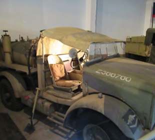 In den Hallen des Militärmuseums Lesany