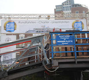 Anleger Weisse Flotte Düsseldorf