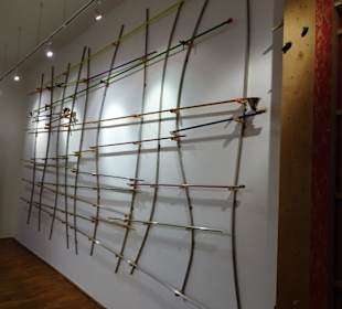 Die Kugelwand im Spielzeugmuseum