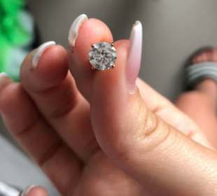 Ohrringe in Roségold 