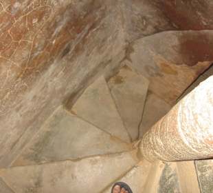 Aufgang im Castell