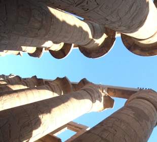 Im Tempel von Karnak