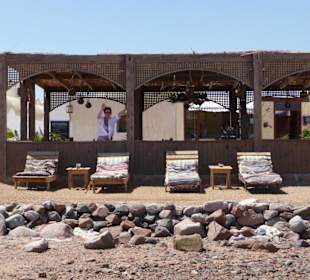 Blick von der Strandseite