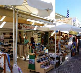 Santorin selbst im Bild Landschaft, Stadt