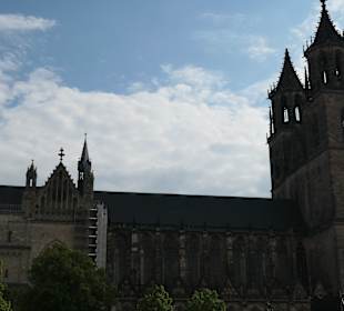 Unterwegs in der Altstadt von Magdeburg