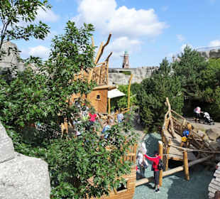 Der Kinderspielplatz im Zoo am Meer