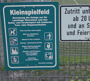 Kleinspielfeld Unterlenningen