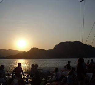 Sonnenuntergang Marmaris
