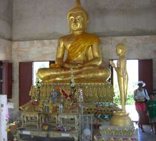Buddha im Tempel