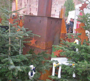 Schloss Heidelberg Weihnachtsmarkt