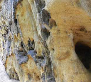 Bizarre Felsen