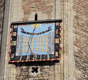 Sonnenuhr am Braunschweiger Dom