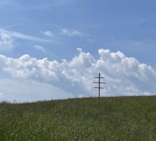 Unterwegs auf dem Wanderweg
