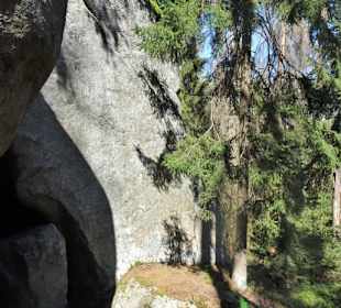 Rundgang durch das Felsenlabyrinth Luisenburg