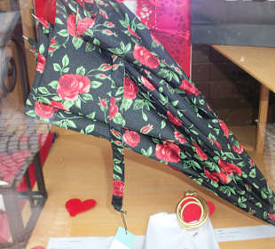 Lustiges Schaufenster.