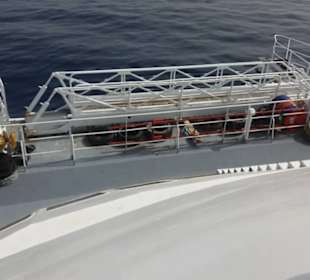 Die Überfahrt nach Marmaris vom Rhodos aus