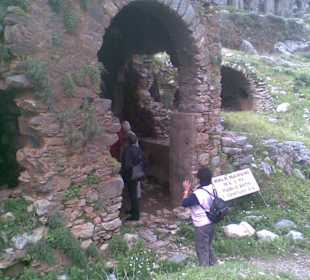 Ruinen Stadt Anamur
