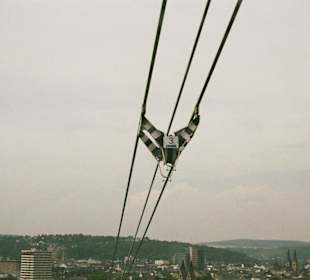 Abstandshalter für die Seile