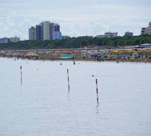 Strandbereich Lignano