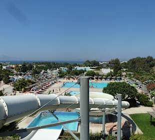 Blick von oben (Meer im Hintergrund)