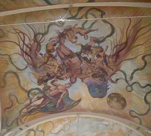 Deckenfresco